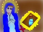 Sfanta Maria si pruncul Isus Hristos