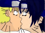 naruto and sasuke kiss ;))