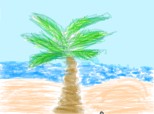 La mare la soare un palmier te umbreste