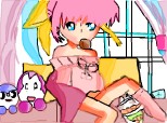 anime girl cookie