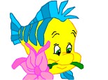 flounder de la disney