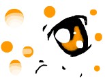 anime orange eyes
