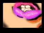 ...pink lips...