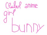clubul anime girl bunny