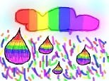 Colors rain