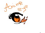 anime eye fire