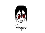 Vampire anime girl!