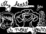 my heart is yours...