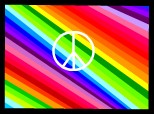 Rainbow of peace...