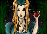 elf princess and her apple