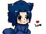 Sasuke kitty love