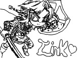 link lineart