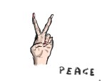 PEACE:)):X