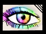 colourfull eye