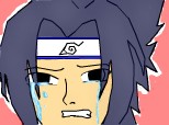 Sasuke crying
