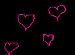 emo pink hearts