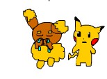 Pikachu &#537;i Buneary