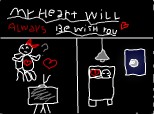 My heart will always be with you