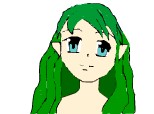 Green Anime Elf