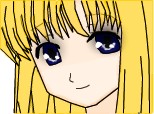 anime girl blue eyes