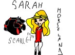 sarrah si scarlet de la horseland,am scris pentru ca nu seamana deloc!este cel mai urat desen!