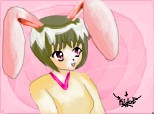 Bunny pink anime