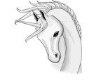 Desen 45937 continuat:unicorn