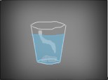 un pahar cu apa rece