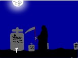 Moartea in cimitir