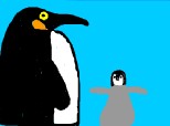 pinguin cu puiutz