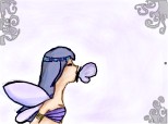 Hinata...kissing a butterfly