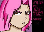 Anime girl pink...