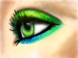 ...green eye..