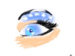 the eye blue