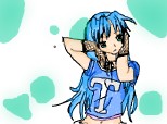 Anime semi punk girl