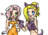 ino and sakura kitty