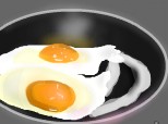 eggs fryin in pan